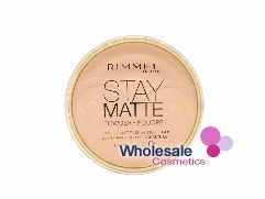 6 x Rimmel Stay Matte Pressed Powder Foundation - 002 PINK BLOSSOM
